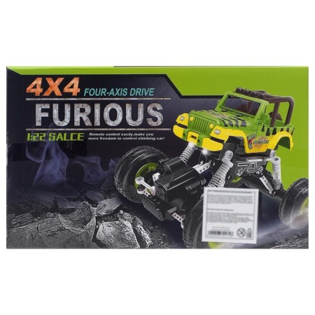 Radio-controlled machine "Jeep-TILA", 4WD all-wheel drive, with a battery, Mix color-6