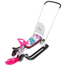 Snowflower with wheels 