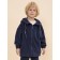 Jacket for boys, height 110 cm, dark blue color