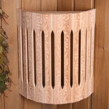Layer wooden corner 