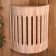 Layer wooden corner "Russian patterns" 31x27x11 cm
