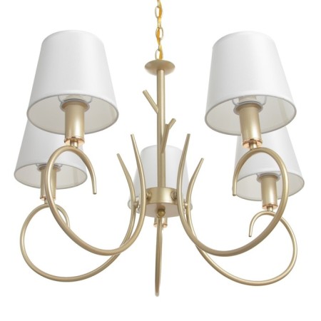 Narcissa chandelier 5he27 40t gold champagne 58x58x40 cm Bayerlux-1