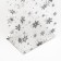 A package with a hard bottom of 11 x 17 x 55 Silver "snowflakes"