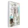 Carty clock, interior "Paris", smooth move, 57 x 35 x 4 cm