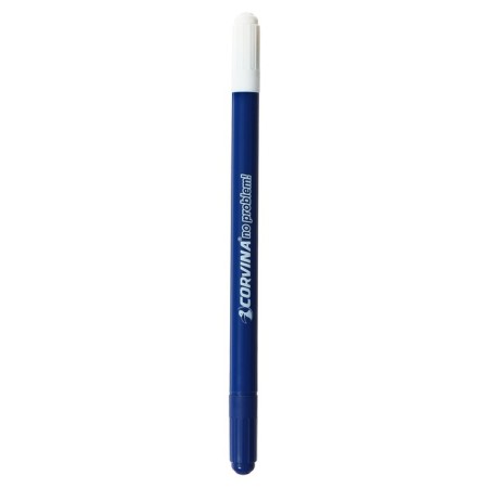 Capillary handle washed, corvina "no problem", bilateral, node 0.7 mm, blue ink blue-1