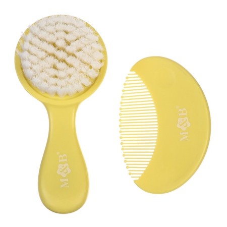 Set of children's combs, 2 pcs., Yellow color-5