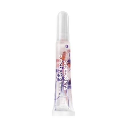 Oil for cuticle and nails Solomeya "Spring Bouquet", with flowers, 10 ml