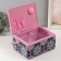Casket for needlework "Kaleidoscope flowers" 19x26x14.5 cm