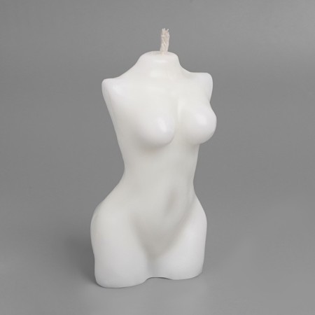 Set of candles on the stand "Man and Woman", white-pink stand-2