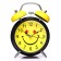 An alarm clock "Muzzle-smile", 17 x 11.5 cm, d-9 cm