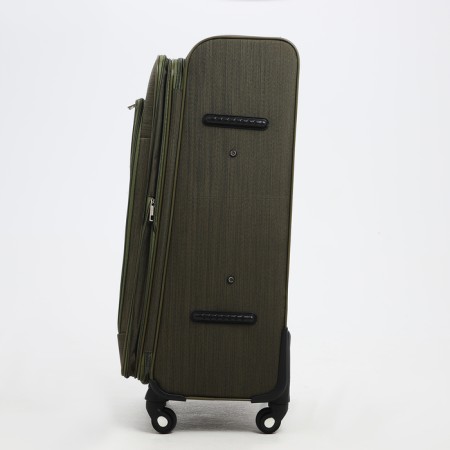 Big suitcase 28 ", lightning department, code castle, 4 wheels, outer pocket, khaki color-3