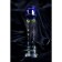 Unrealistic phallimitator Sexus Glass, glass, transparent, 18 cm
