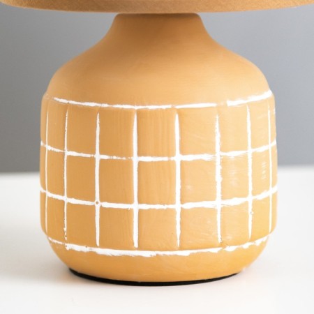 Glykeria table lamp E14 40W Orange 15x15x27 cm Risalux-3