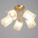 Chase "Aessa" 5he27 40W gold 51x51x27 cm Bayerlux