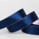 A satin ribbon “Silver threads”, 25 mm × 23 ± 1 m, blue color No. 038