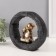 Polystone souvenir "Little Hothee with dimples, in an arch of wood cut" 6x21x19 cm