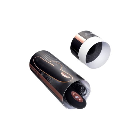 Unrealistic vibrator Waname D-Splash Hail, silicone, black color, 23.8 cm-3