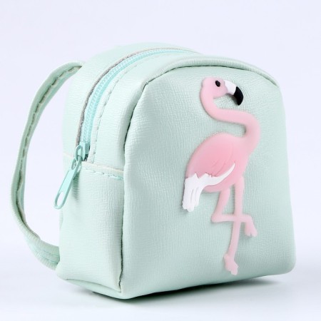 Fllamo doll bag, green color-1