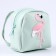 Fllamo doll bag, green color