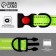 Nylon collar with fastex 2.5 cm, cell