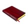 Dated diary of 2025, A5, 168 sheets in the ruler, leatherette "Nebraska", gold cut, burgundy