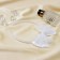 Hair cap "Schoolgirl" Double bow shine, 1 cm, white