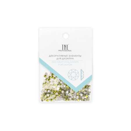 Rhinestones "Crystal", No. 06 chrysolite, 50 pcs-1