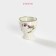 Porcelain stand for the egg "Green Garden", 4.5 × 5 cm