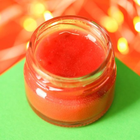 New Year! Cream honey 30 g. With raspberry New Year-2