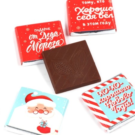 Chocolate in the "Santa Claus" envelope 5 g 4 pcs-1