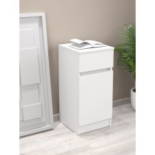 Chest of drawers, 350 × 360 × 730 mm, white color