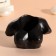 Milk "Bust" 6.5x11 cm black matte