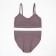 Female set (top, panties), dark purple color, rr 42-44