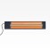 SBS-1000 "Cedar" heater, infrared, wall, 2000 watts, black