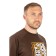 Pride Quadro T-shirt, cotton, dark brown, rs XS