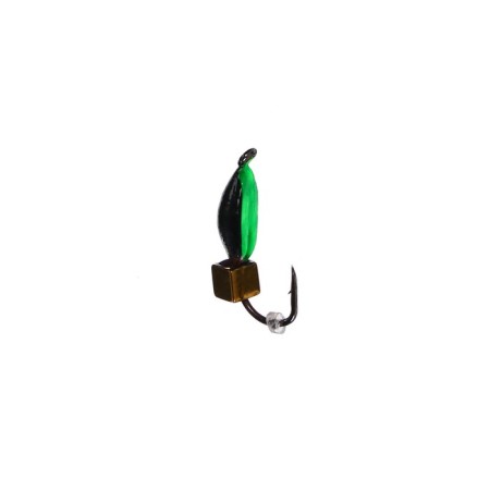Nurse nymph, green abdomen + cube gold, weight 0.5 g-1