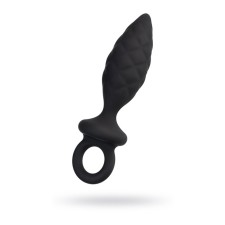 Анальная пробка Erotist Strob M - size, силикон,чёрная, 13,5 см