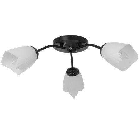 Six 3x15W E27 50x50x15cm Bayerlux black-white