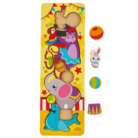 Logical puzzle "Animals in the circus" 30x10 cm-2