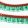 Braid green red 4 cm winding 10 meters