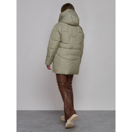 Winter jacket, size 52, light green color-15