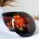 Saladnik "Gift with a lid" 2.25l / 18.5x21.5cm, Mac on black