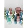 Glass glass Magistro "La-Channel", 350 ml, blue color
