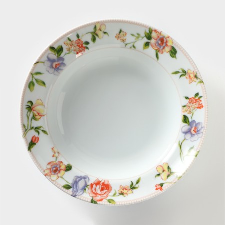 Porcelain plate "Tiffany", 500 ml, D = 24 cm-1