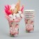 A glass for flowers "Love", 350 ml