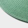 Set of serving napkins on the table "loft", 4 pcs, d = 38 cm, green color