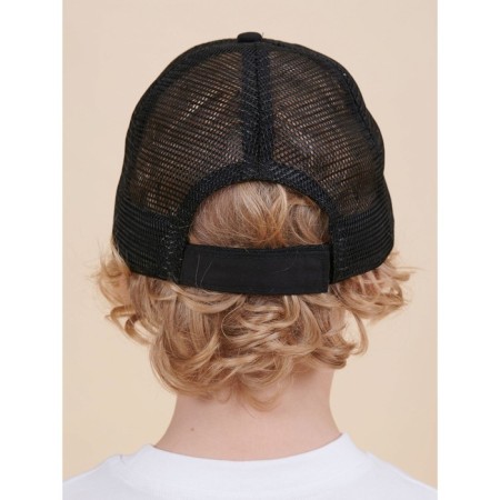 Children's cap, size 48-50, black color-1