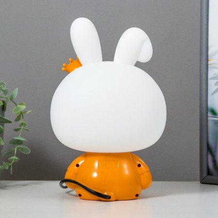 Table lamp "Bunny in the crown" E14 3W orange 16x13x19 cm Risalux-5