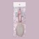 Massage comb, 7 × 24.5 cm, pink color