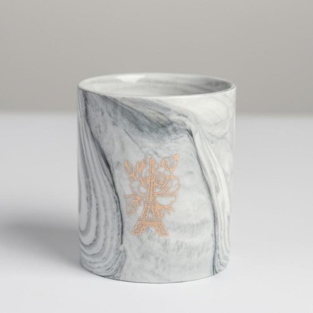 Ceramic glass with embossing, Paris, 8 x 9.5 cm-2